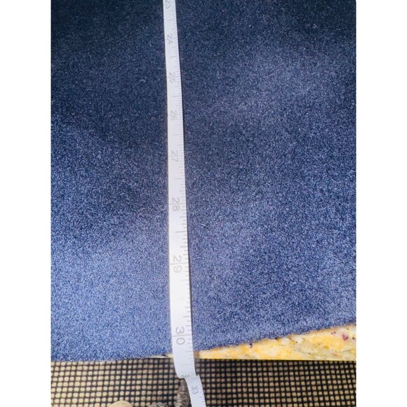 Vintage Mens Navy Virgin Wool Peacoat Overcoat Notch Lapel 3 Button Academic - Picture 8 of 11